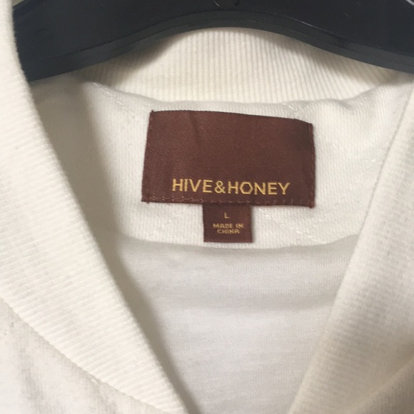 Hive & Honey Quilted Bomber Jacket EUC! - Picture 3 of 6